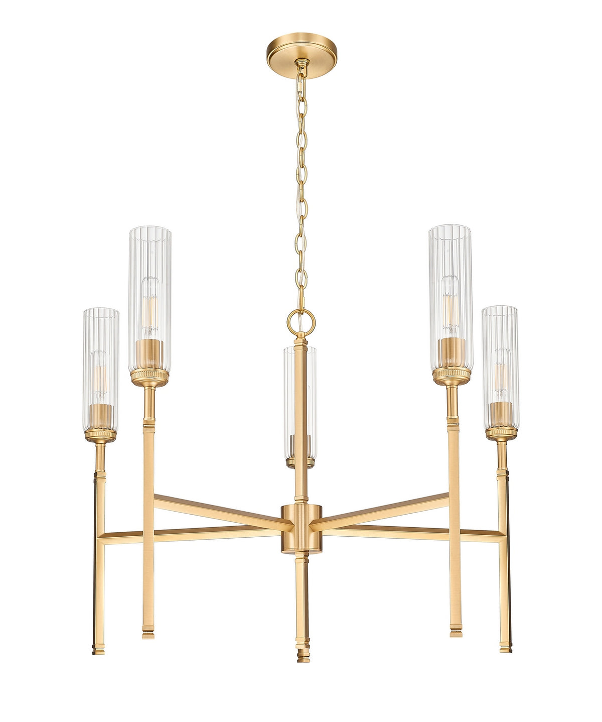 Lustre Esme Or moderne, nombre ampoules 5 – vue 7