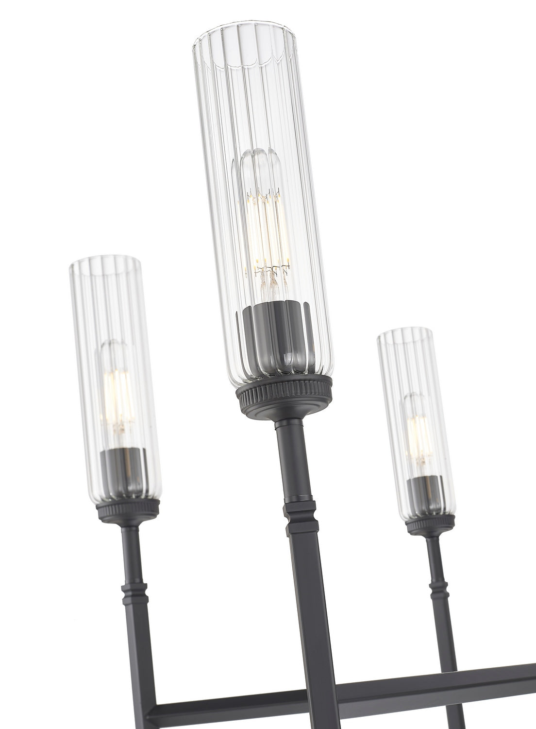 Lustre Esme Noir mat, nombre ampoules 6 – vue 2