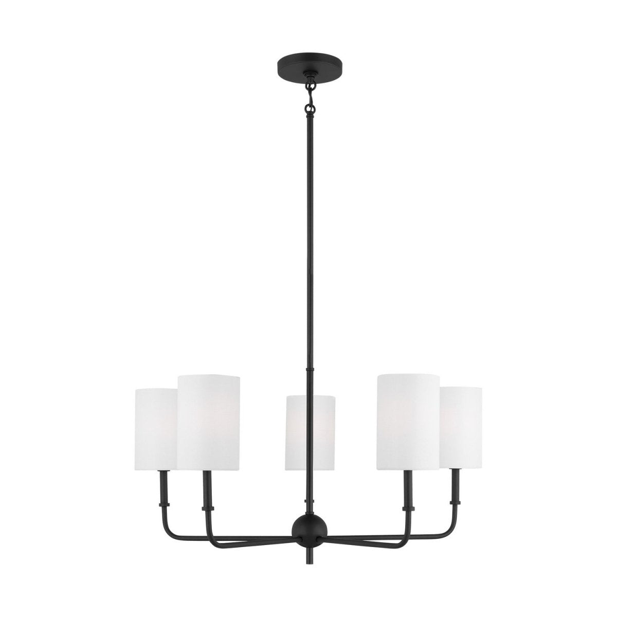 Lustre Foxdale - Noir minuit 26" by Visual Comfort Studio | Luminaires & cie