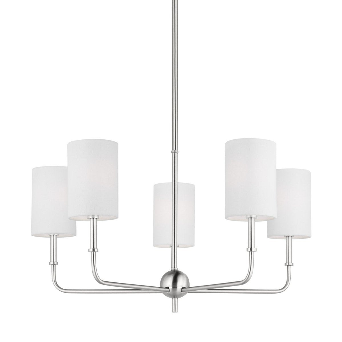 Lustre Foxdale - Nickel brossé 36" by Visual Comfort Studio | Luminaires & cie