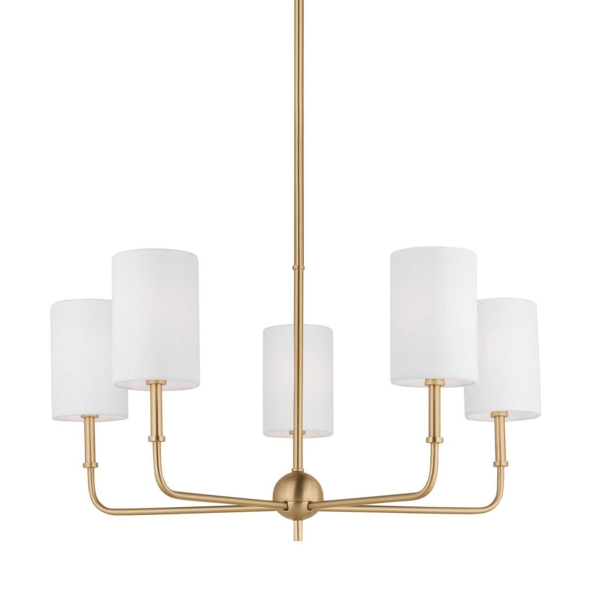 Lustre Foxdale - Nickel brossé 36" by Visual Comfort Studio | Luminaires & cie