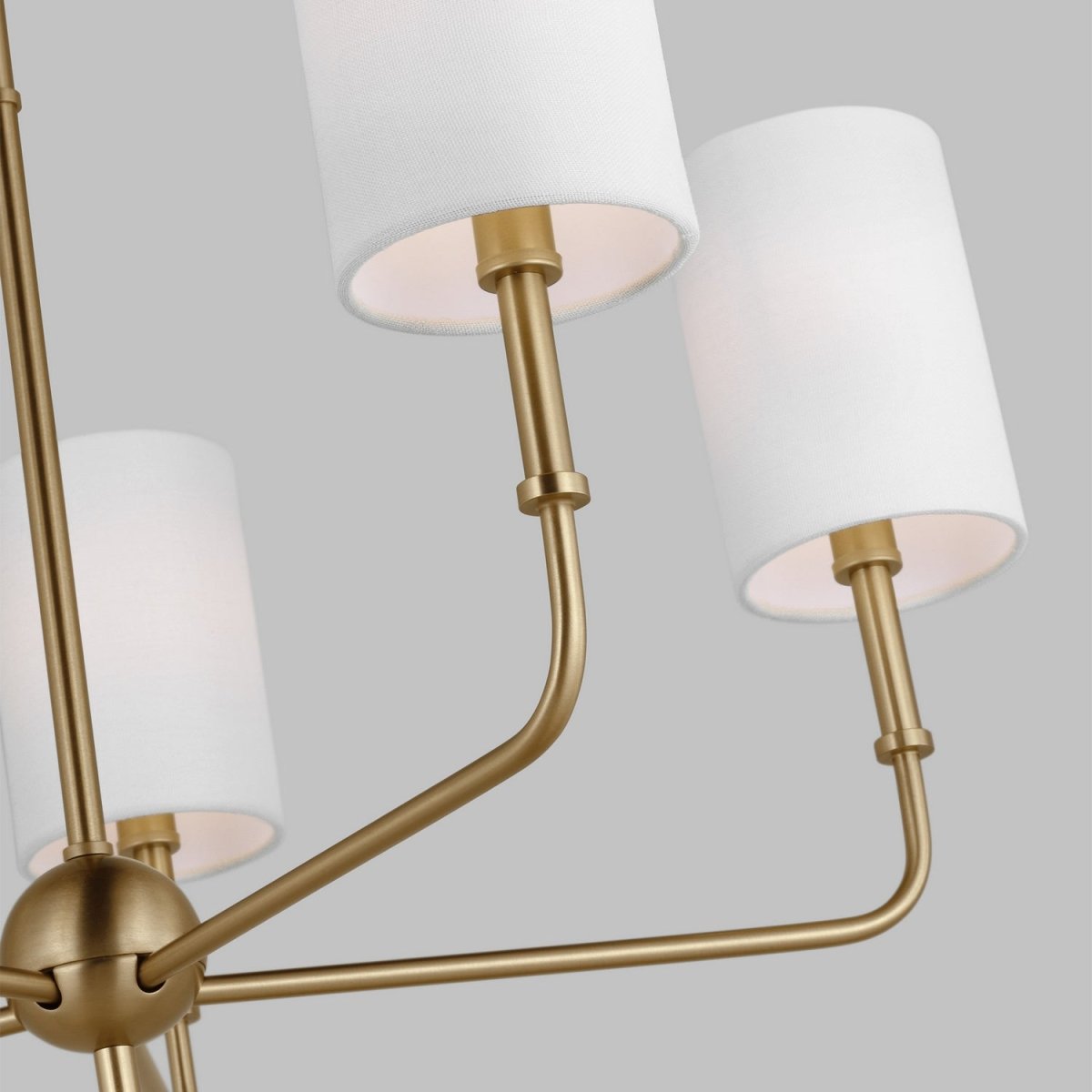 Lustre Foxdale - Nickel brossé 36" by Visual Comfort Studio | Luminaires & cie