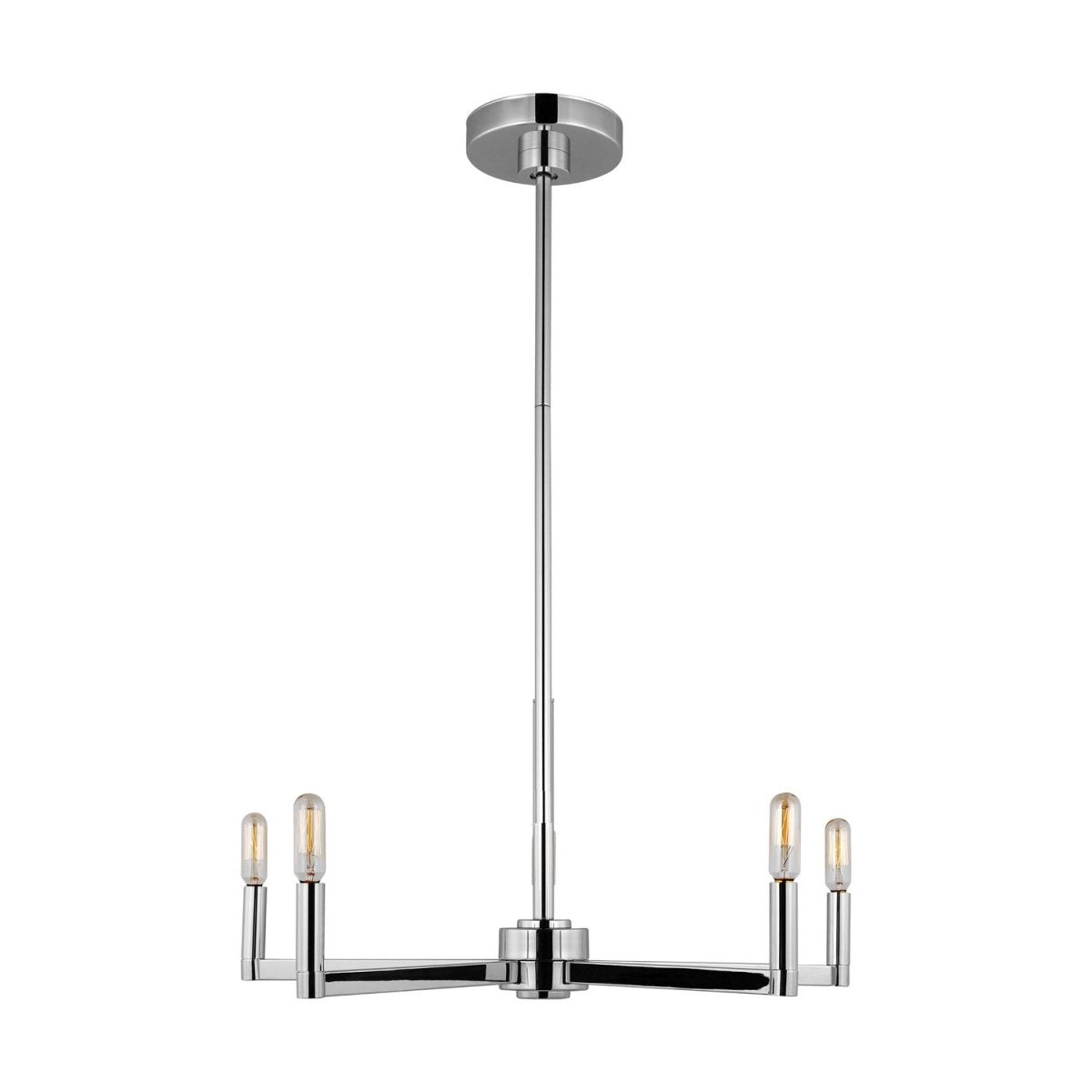 Lustre Fullton - Chrome Non 5 by Visual Comfort Studio | Luminaires & cie