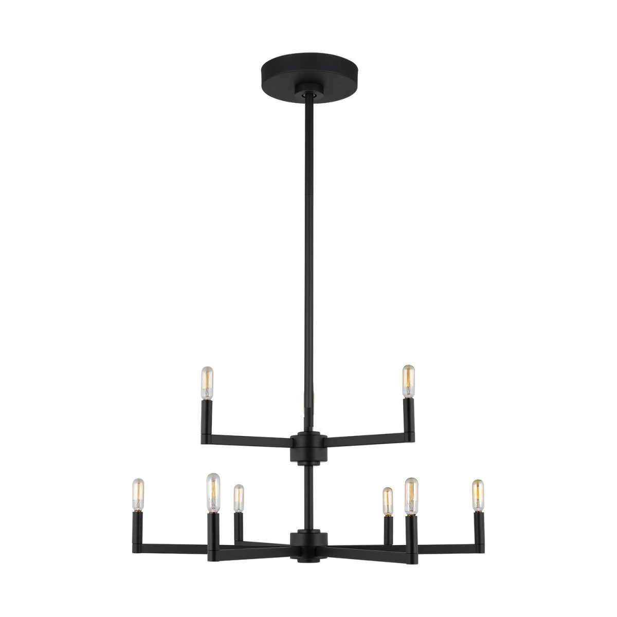 Lustre Fullton - Noir minuit Non 9 by Visual Comfort Studio | Luminaires & cie