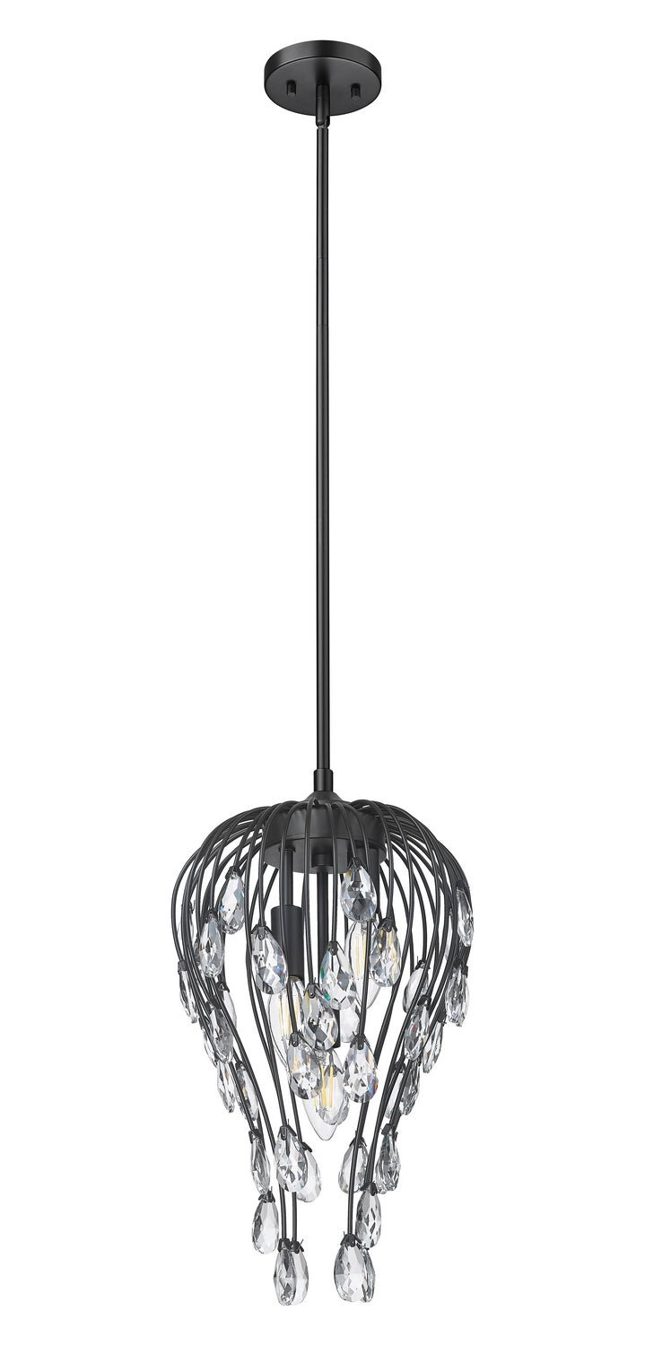 Lustre Gabriella Noir mat – vue 5