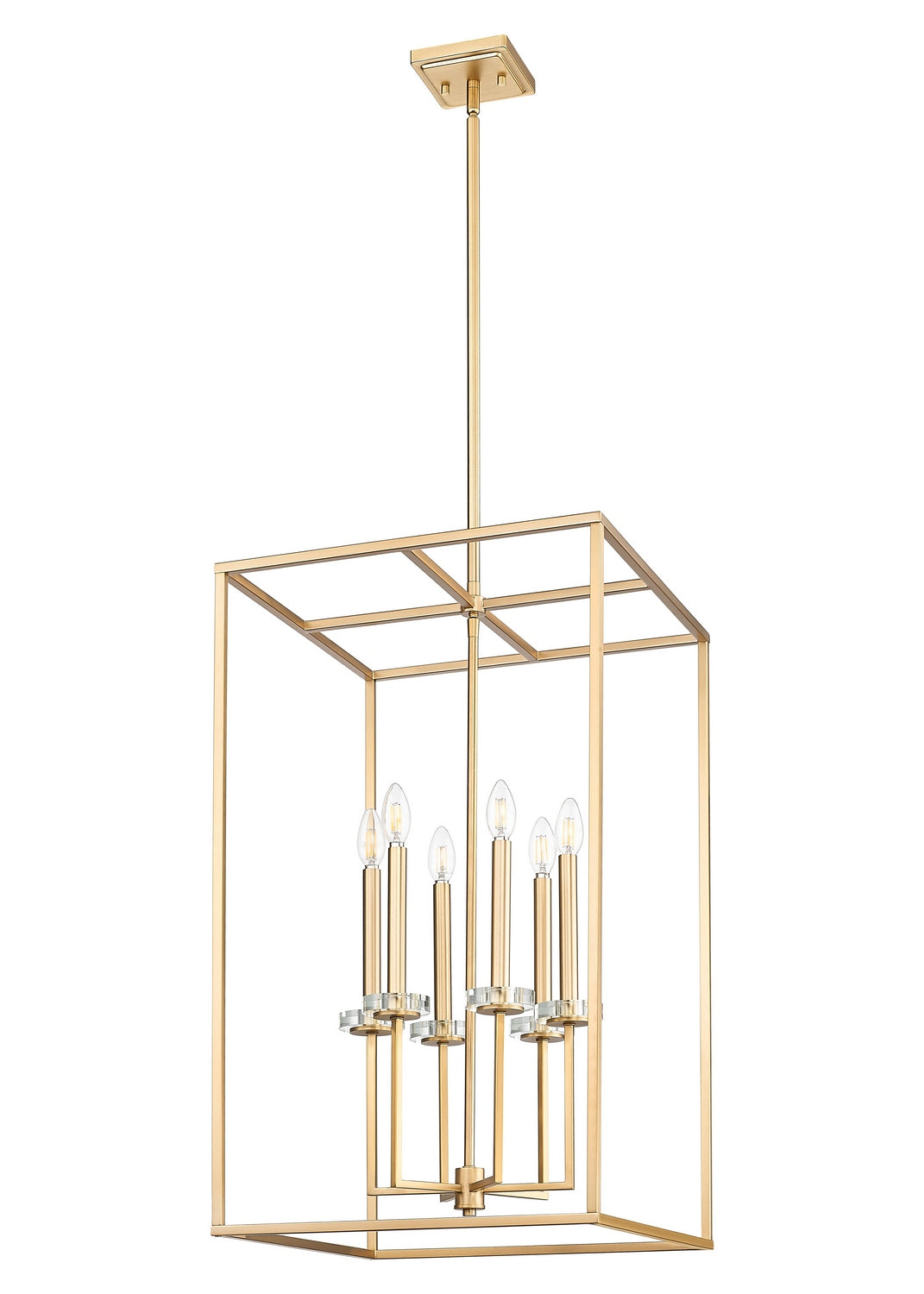 Lustre Gaultier Or moderne, 18", 32 3/4" – vue 2