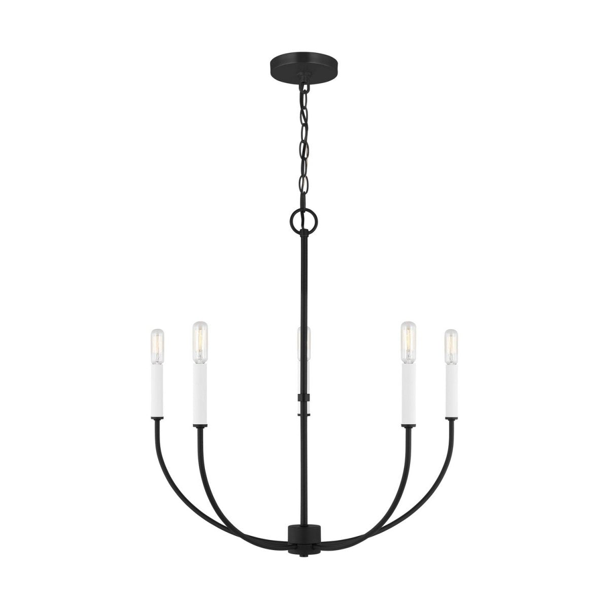 Lustre Greenwich - Noir minuit 24 1/8" by Visual Comfort Studio | Luminaires & cie