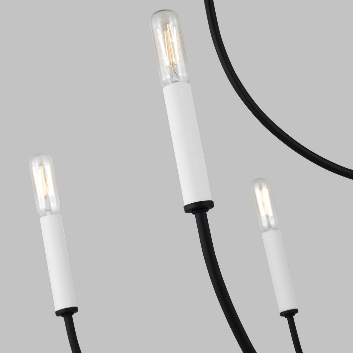 Lustre Greenwich - Nickel brossé 32" by Visual Comfort Studio | Luminaires & cie
