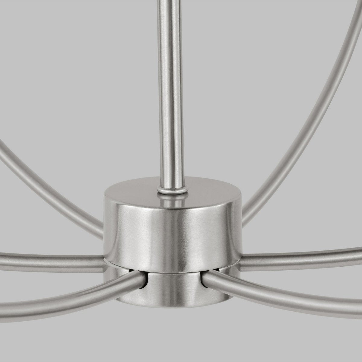 Lustre Greenwich - Nickel brossé 32" by Visual Comfort Studio | Luminaires & cie