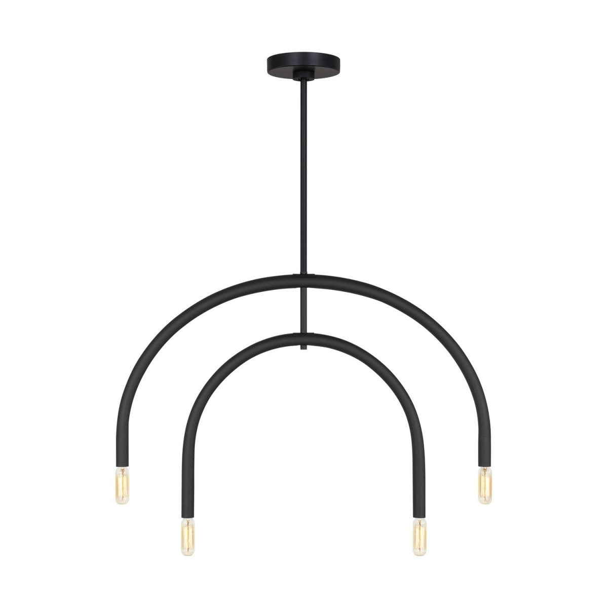 Lustre Hadden - Noir minuit 22" by Visual Comfort Studio | Luminaires & cie