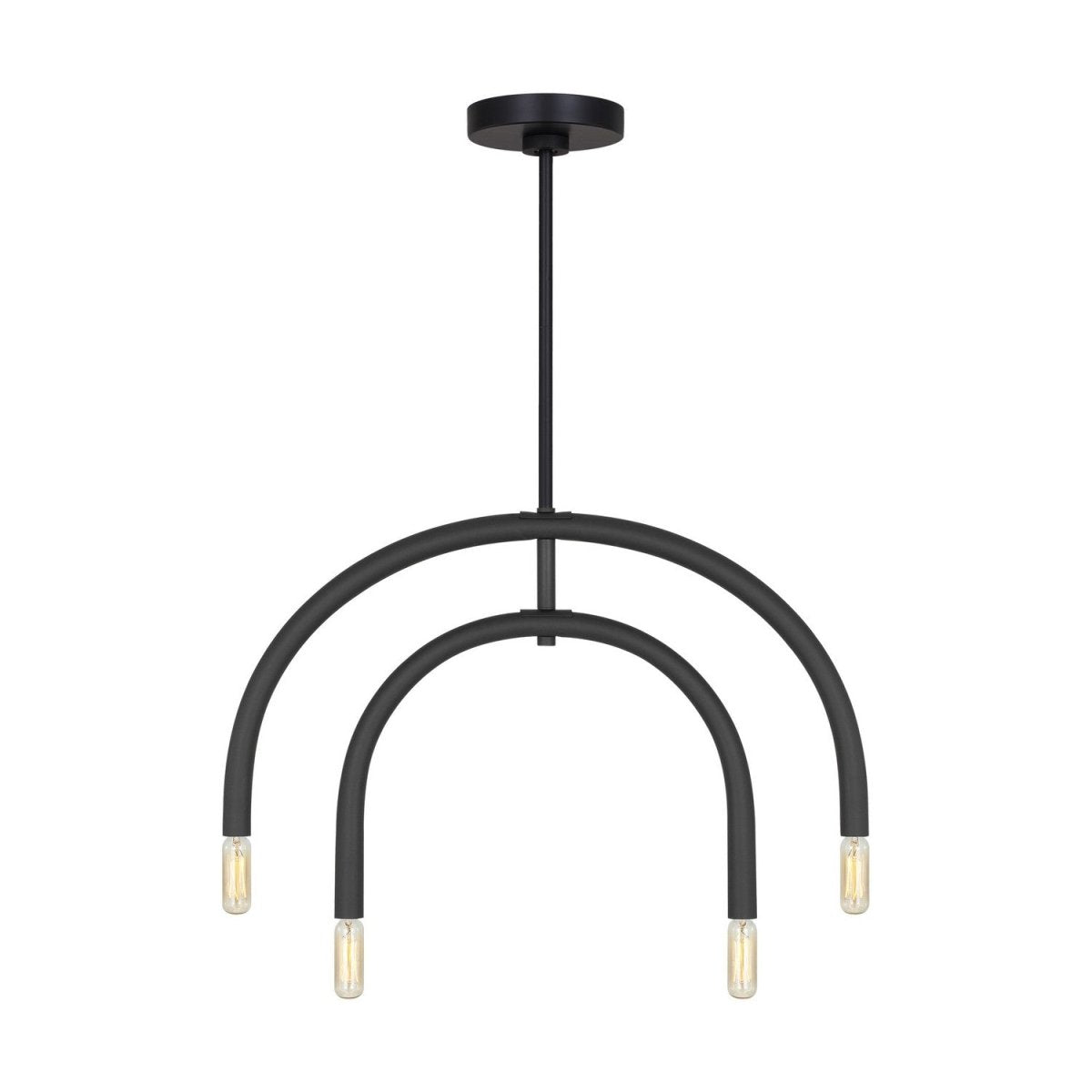 Lustre Hadden - Noir minuit 27 1/2" by Visual Comfort Studio | Luminaires & cie