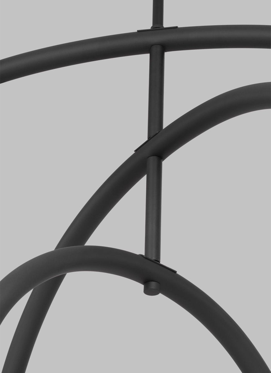Lustre Hadden - Laiton satiné 36" by Visual Comfort Studio | Luminaires & cie