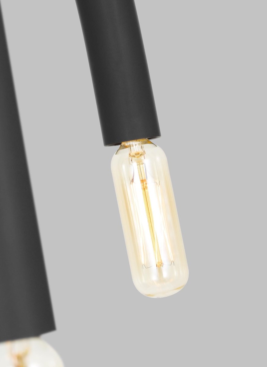 Lustre Hadden - Laiton satiné 36" by Visual Comfort Studio | Luminaires & cie