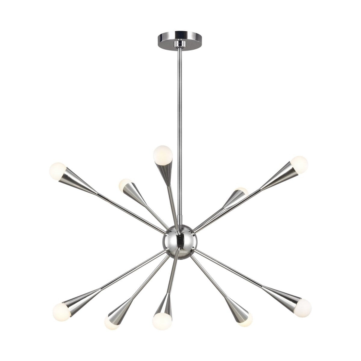 Lustre Jax - Nickel poli 27 1/4" by Visual Comfort Studio | Luminaires & cie