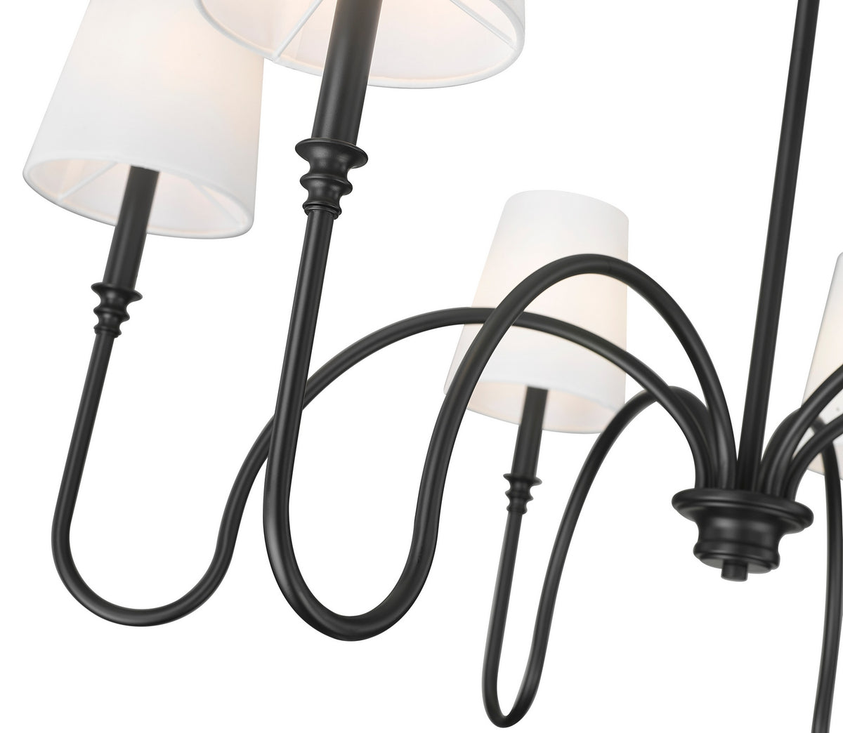 Lustre Jisele Noir mat, 41 3/4" – vue 5
