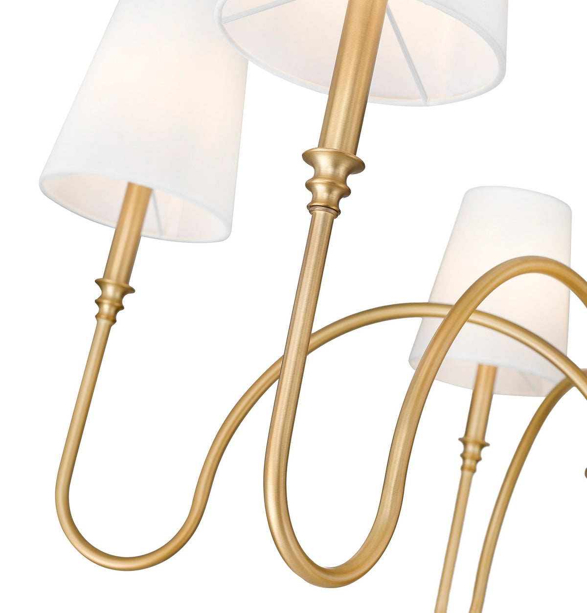 Lustre Jisele Laiton frotté, 41 3/4" – vue 5