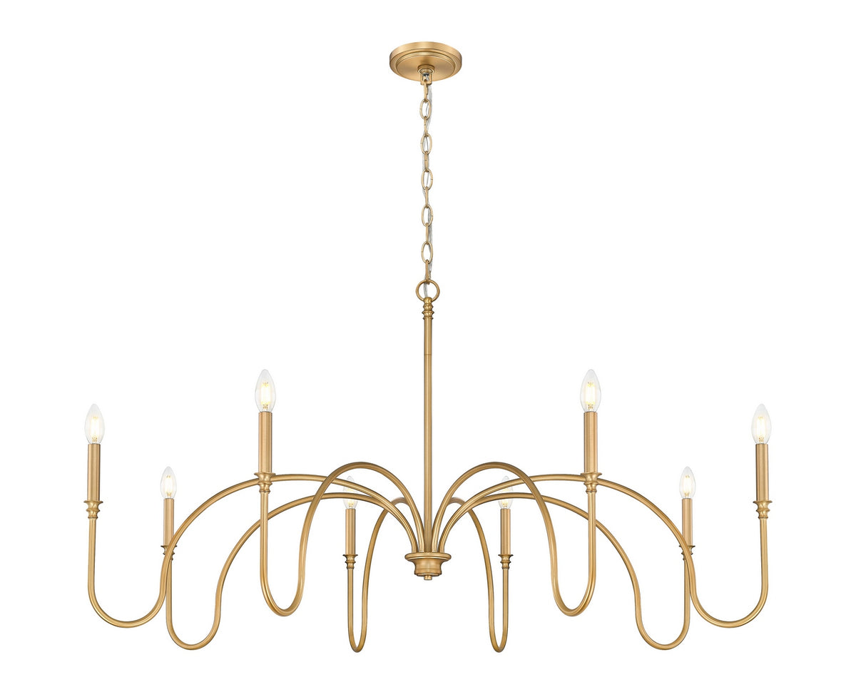 Lustre Jisele Laiton frotté, 58 3/4" – vue 4