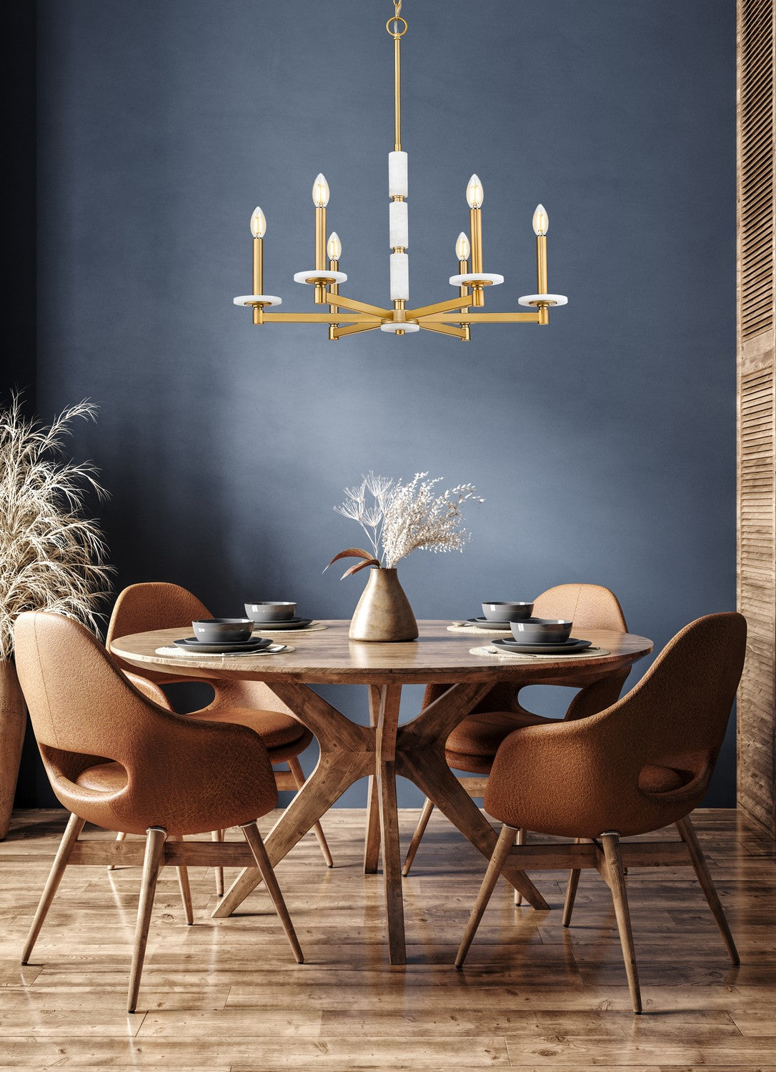 Lustre Kaden Or moderne, 28" – vue 7
