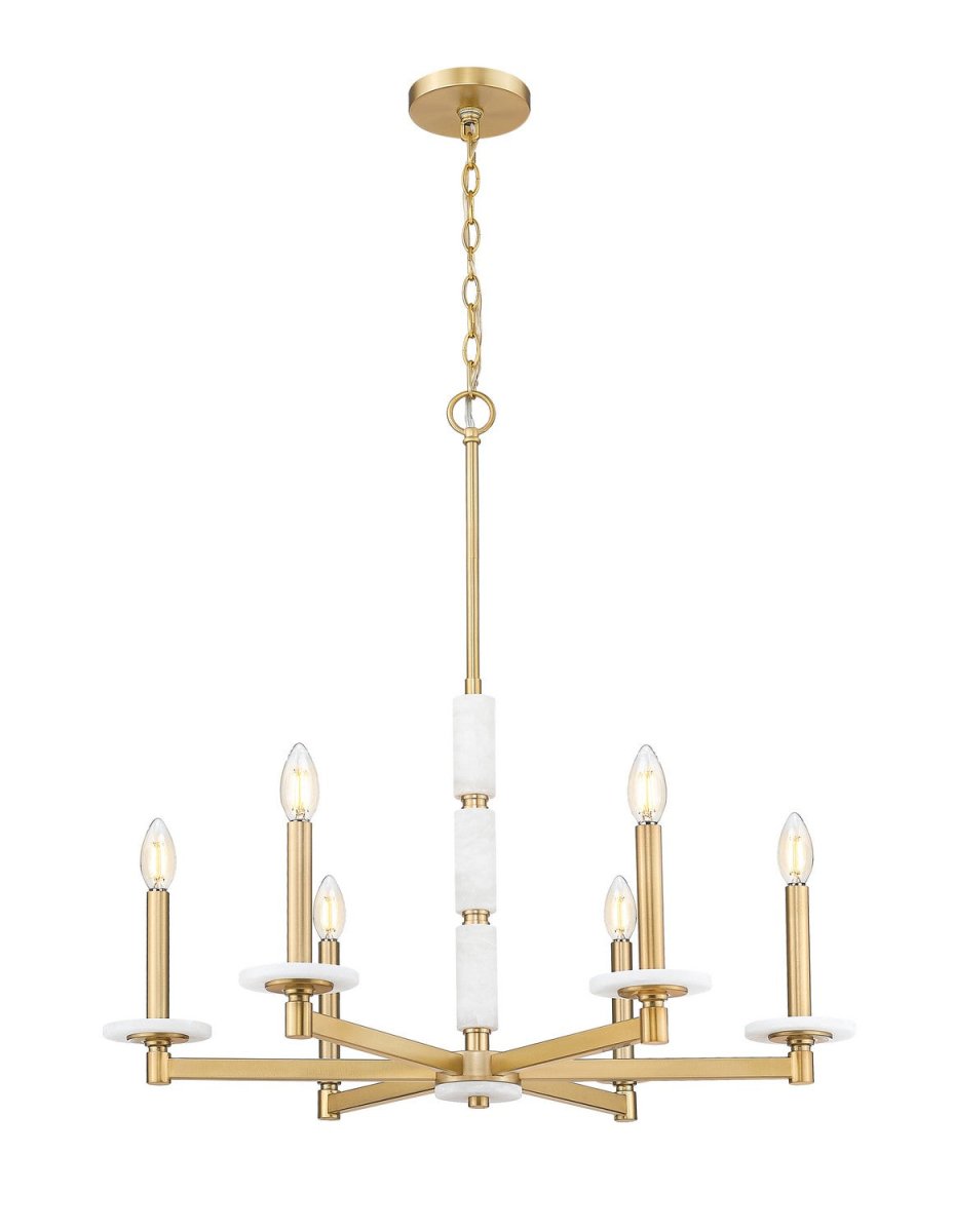 Lustre Kaden - Or moderne 28" by Z-Lite | Luminaires & cie