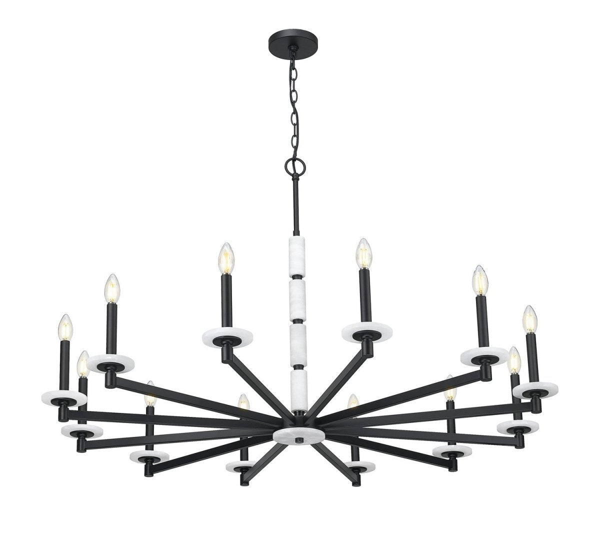 Lustre Kaden - Or moderne 36 1/2" by Z-Lite | Luminaires & cie