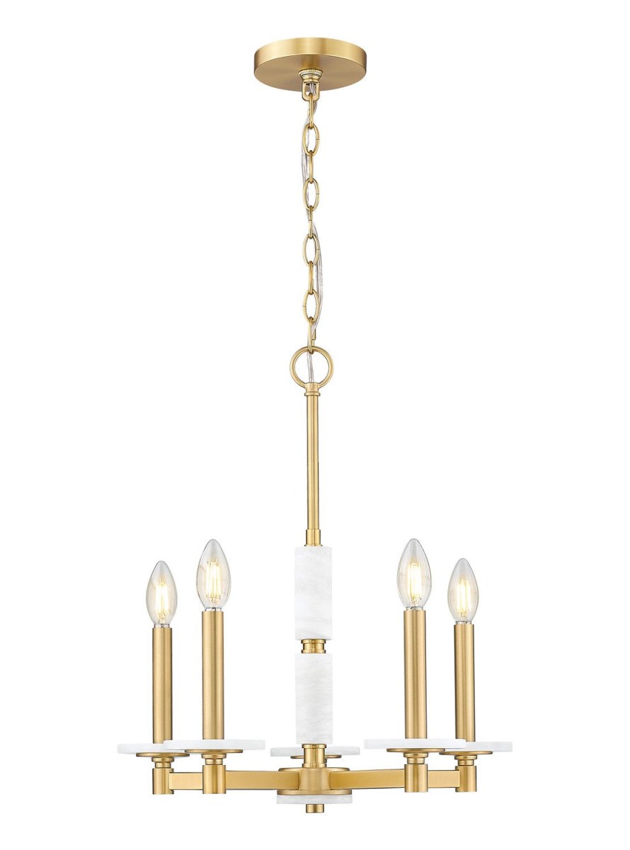 Lustre Kaden - Or moderne 36 1/2" by Z-Lite | Luminaires & cie