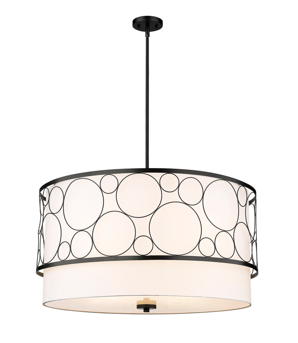 Lustre Kendall - Noir mat by Z-Lite | Luminaires & cie