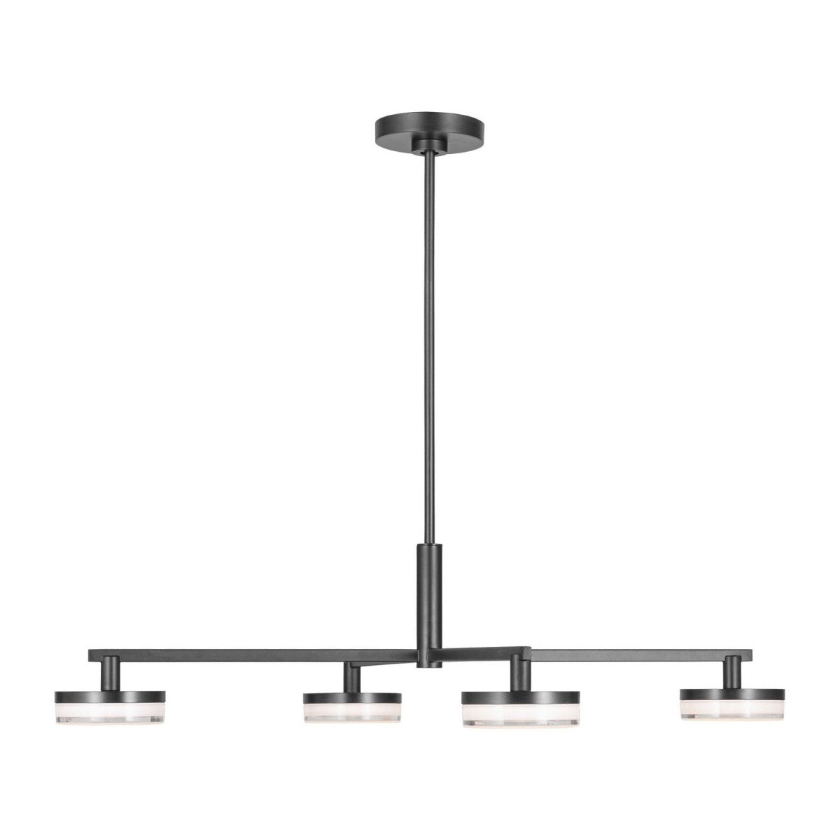 Lustre Khan - Fer vieilli 44 7/8" by Visual Comfort Studio | Luminaires & cie