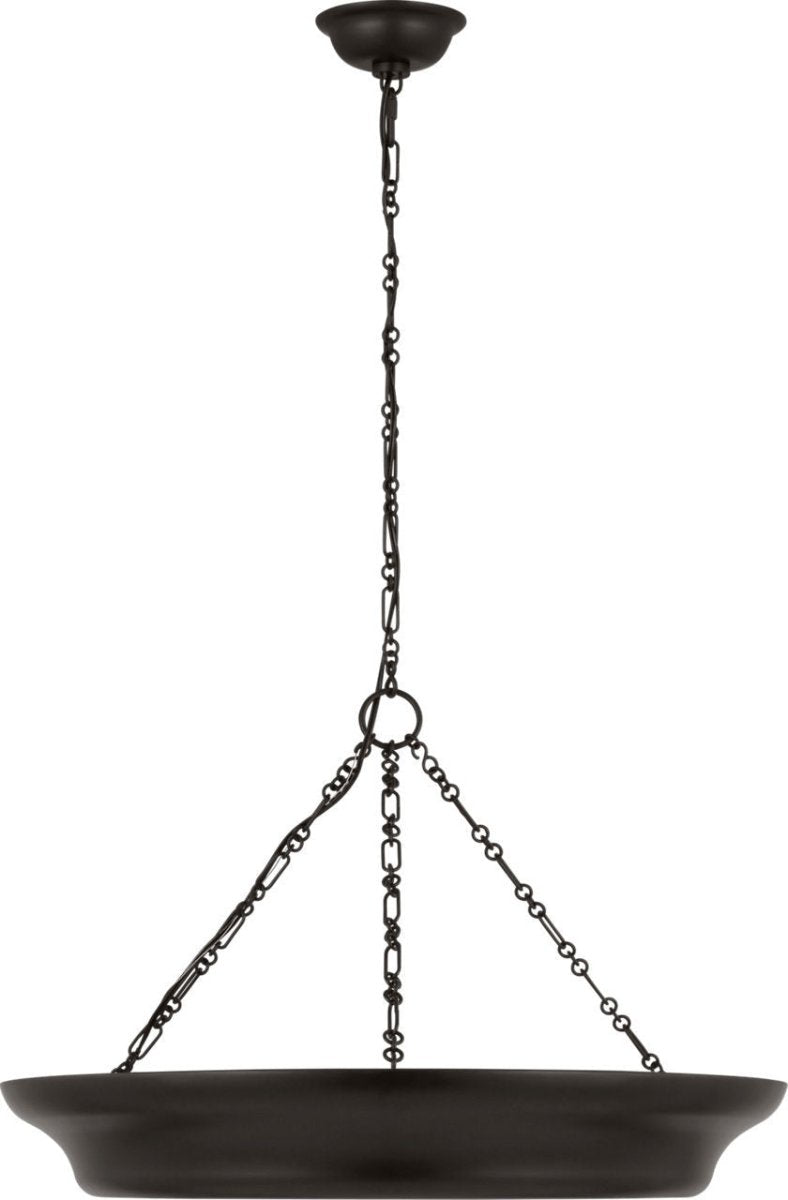 Lustre Lenoir - Fer vieilli 24" by Visual Comfort Studio | Luminaires & cie