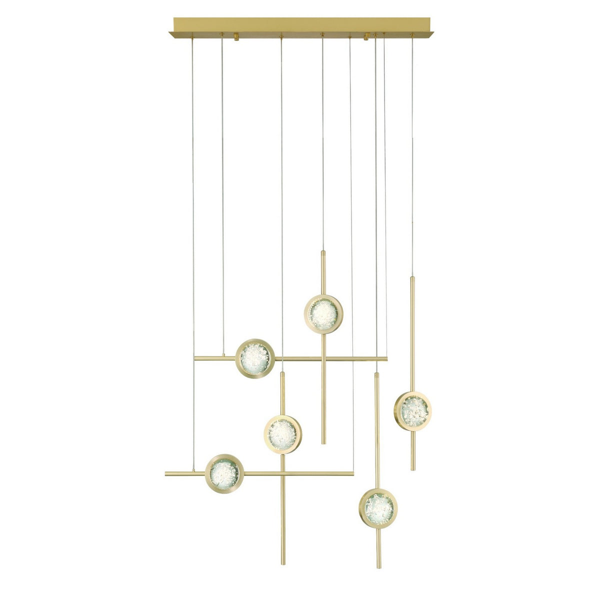 Lustre linéaire Barletta Or anodisé, 31 1/2" – Eurofase