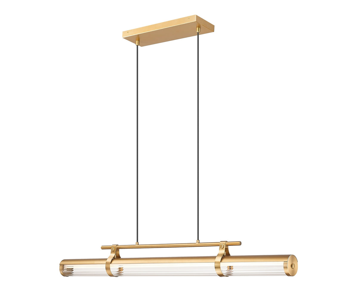 Lustre linéaire Benoit Or moderne, 44" – Z-Lite