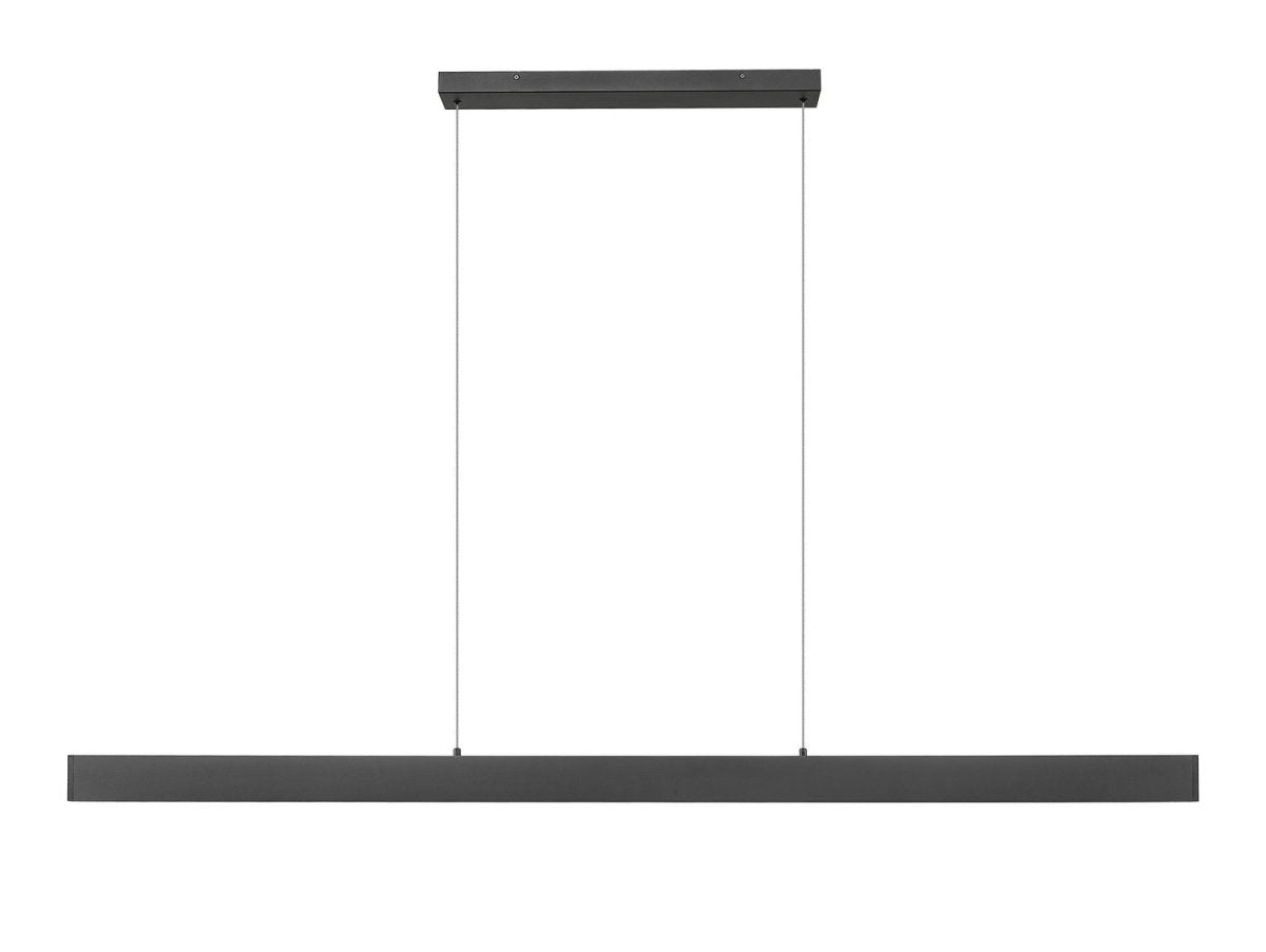 Lustre linéaire Hudson - Noir mat by Z-Lite | Luminaires & cie