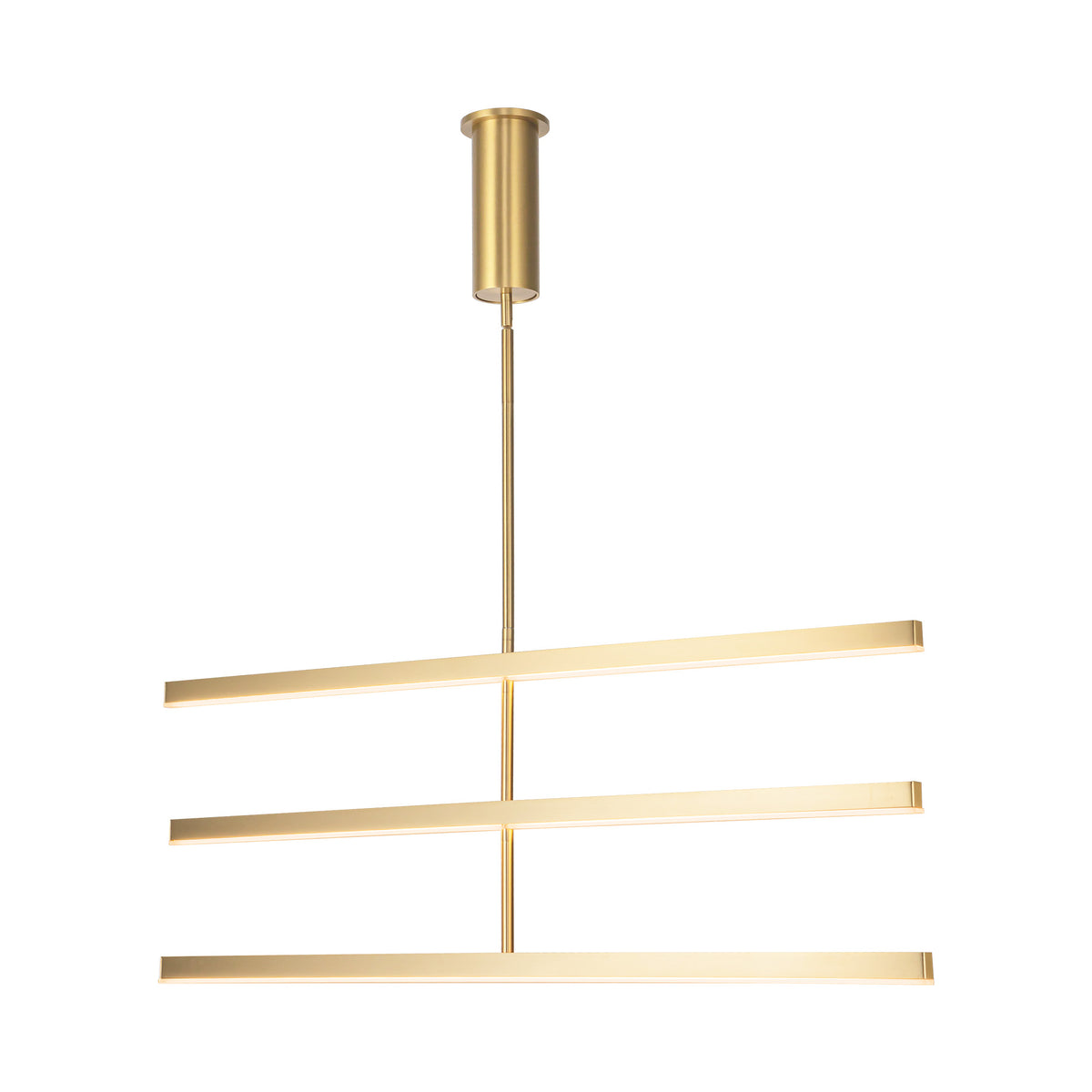 Lustre linéaire Vega Or brossé, 45" – vue 4