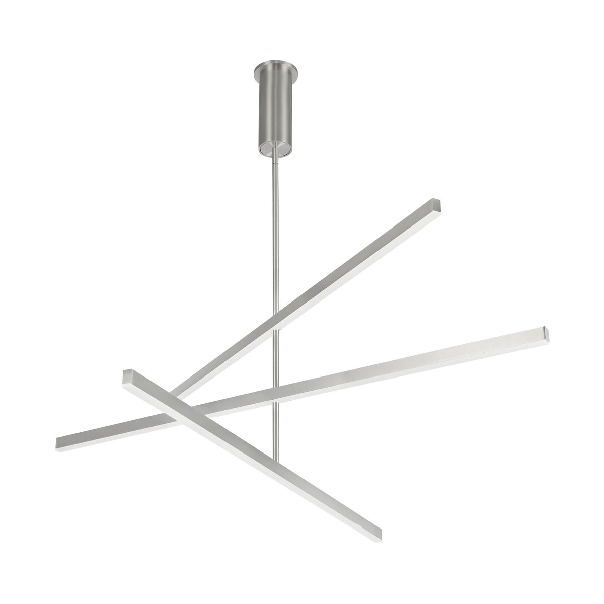 Lustre linéaire Vega Nickel brossé, 56" – vue 3