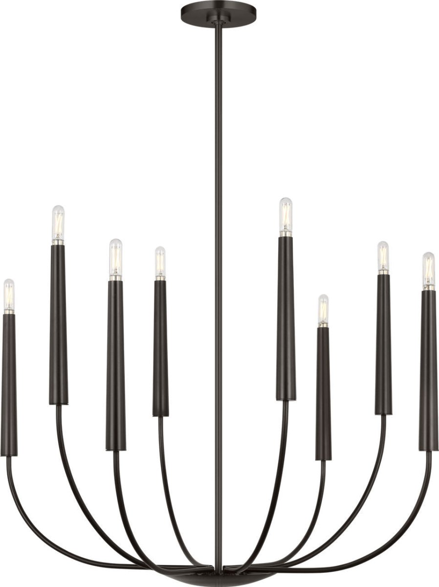 Lustre Lois - Fer vieilli 34" by Visual Comfort Studio | Luminaires & cie