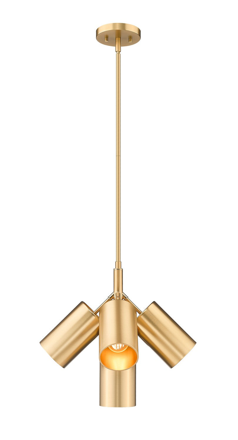 Lustre Lumina Or moderne, nombre ampoules 5 – vue 3