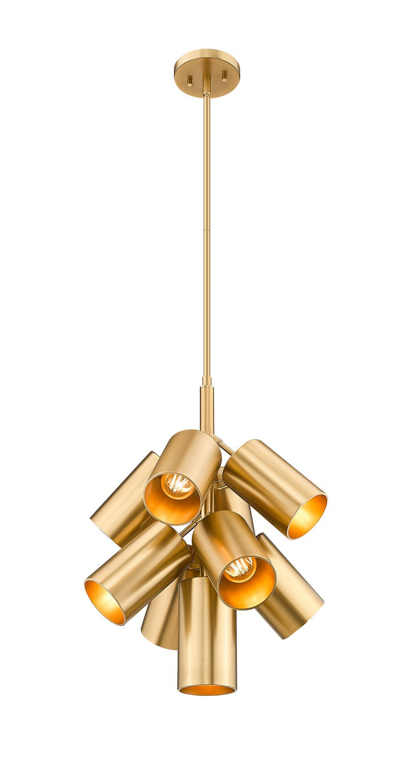Lustre Lumina Or moderne, nombre ampoules 9 – vue 2