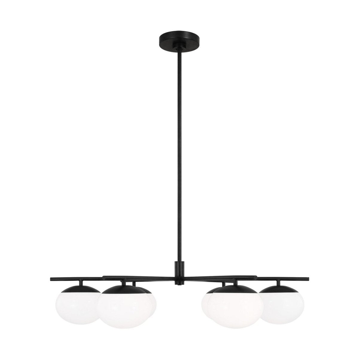 Lustre Lune - Fer vieilli 33 5/8" by Visual Comfort Studio | Luminaires & cie
