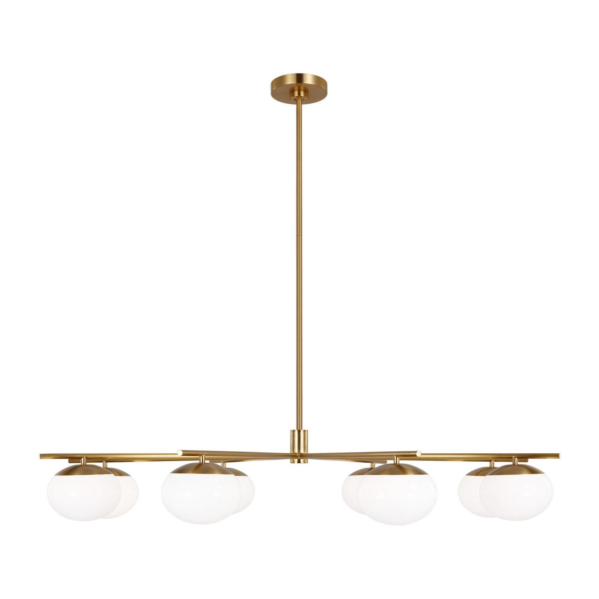 Lustre Lune - Laiton bruni 49" by Visual Comfort Studio | Luminaires & cie