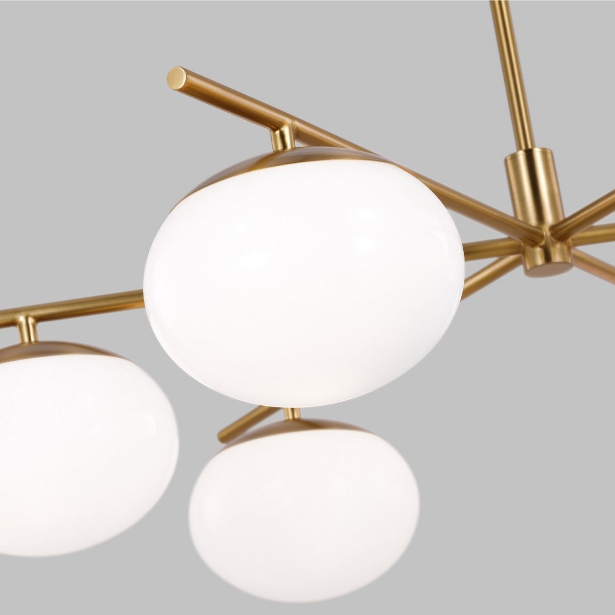 Lustre Lune - Laiton bruni 49" by Visual Comfort Studio | Luminaires & cie