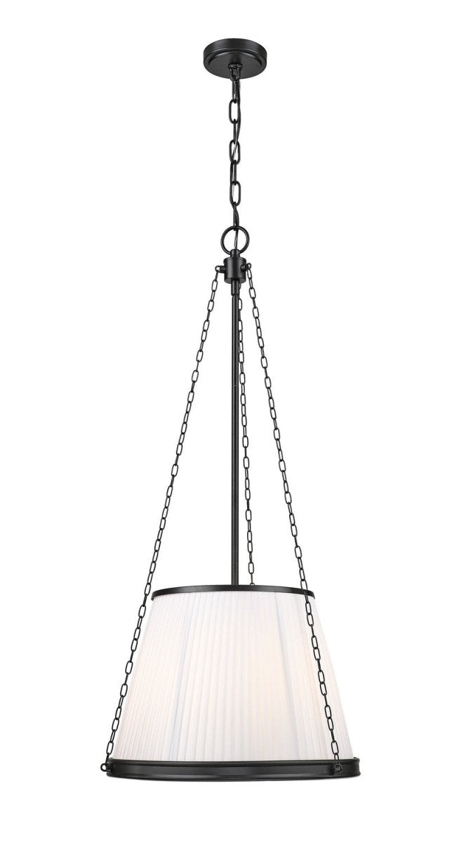 Lustre Madeline - Noir mat 18" by Z-Lite | Luminaires & cie