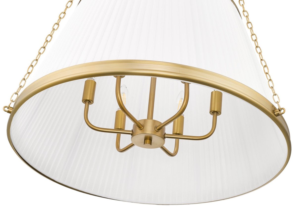 Lustre Madeline - Or moderne 24" by Z-Lite | Luminaires & cie