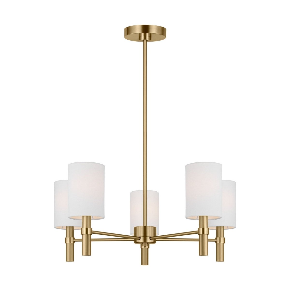 Lustre Manor - Laiton satiné 30" by Visual Comfort Studio | Luminaires & cie