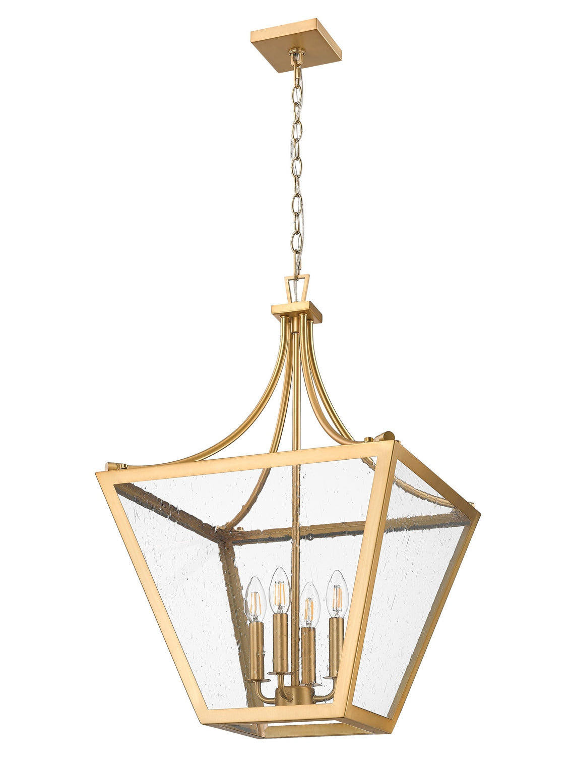 Lustre Montalcino Laiton frotté, 18" – vue 5