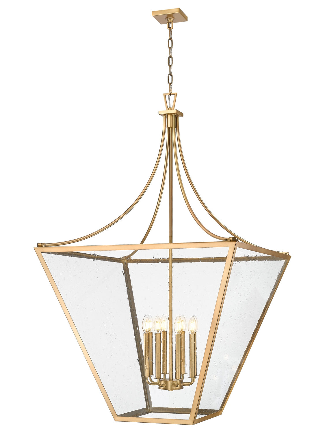 Lustre Montalcino Laiton frotté, 32" – Z-Lite