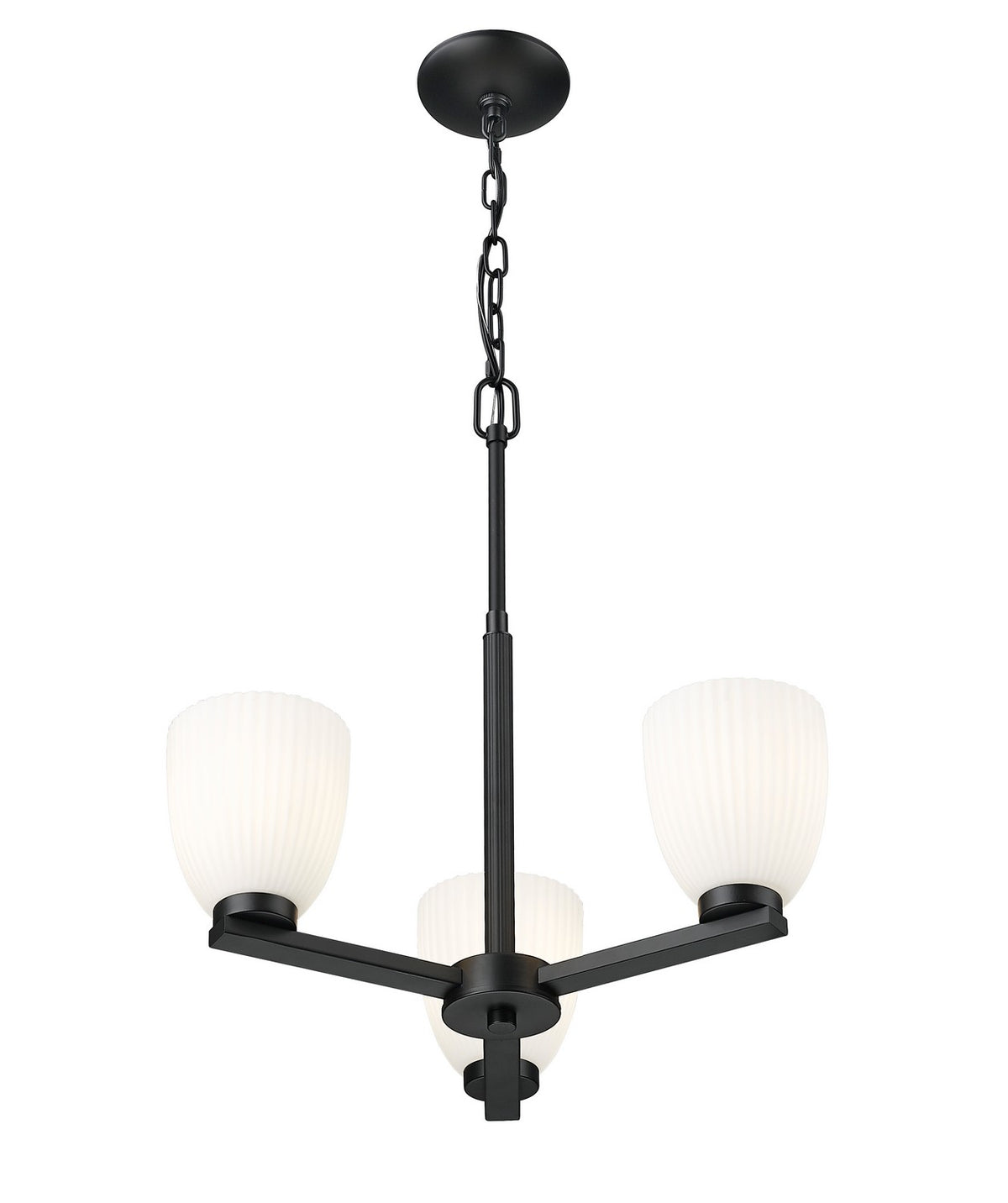 Lustre Naya Noir mat, 19 1/4" – vue 2