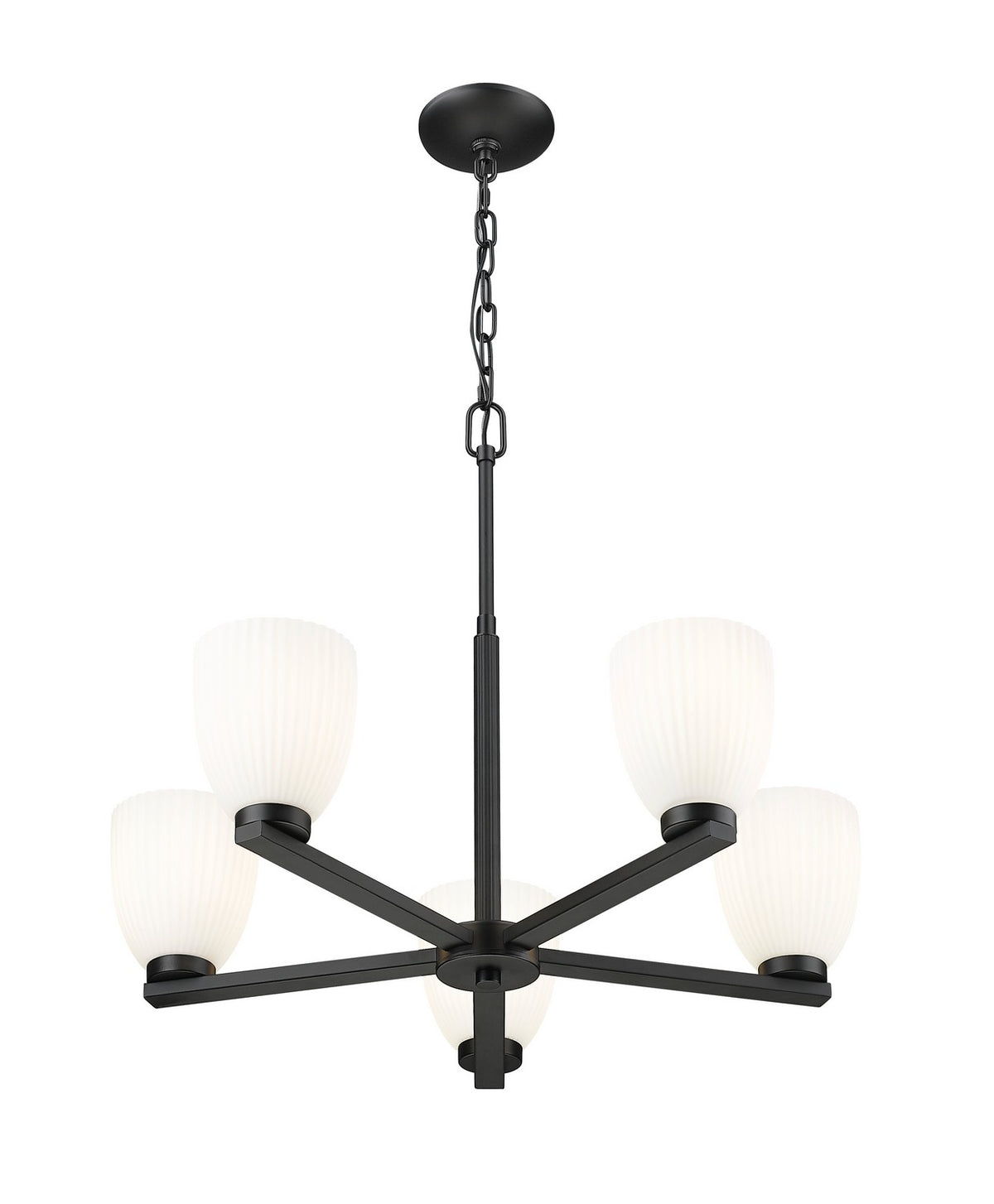 Lustre Naya Noir mat, 25 1/4" – vue 2