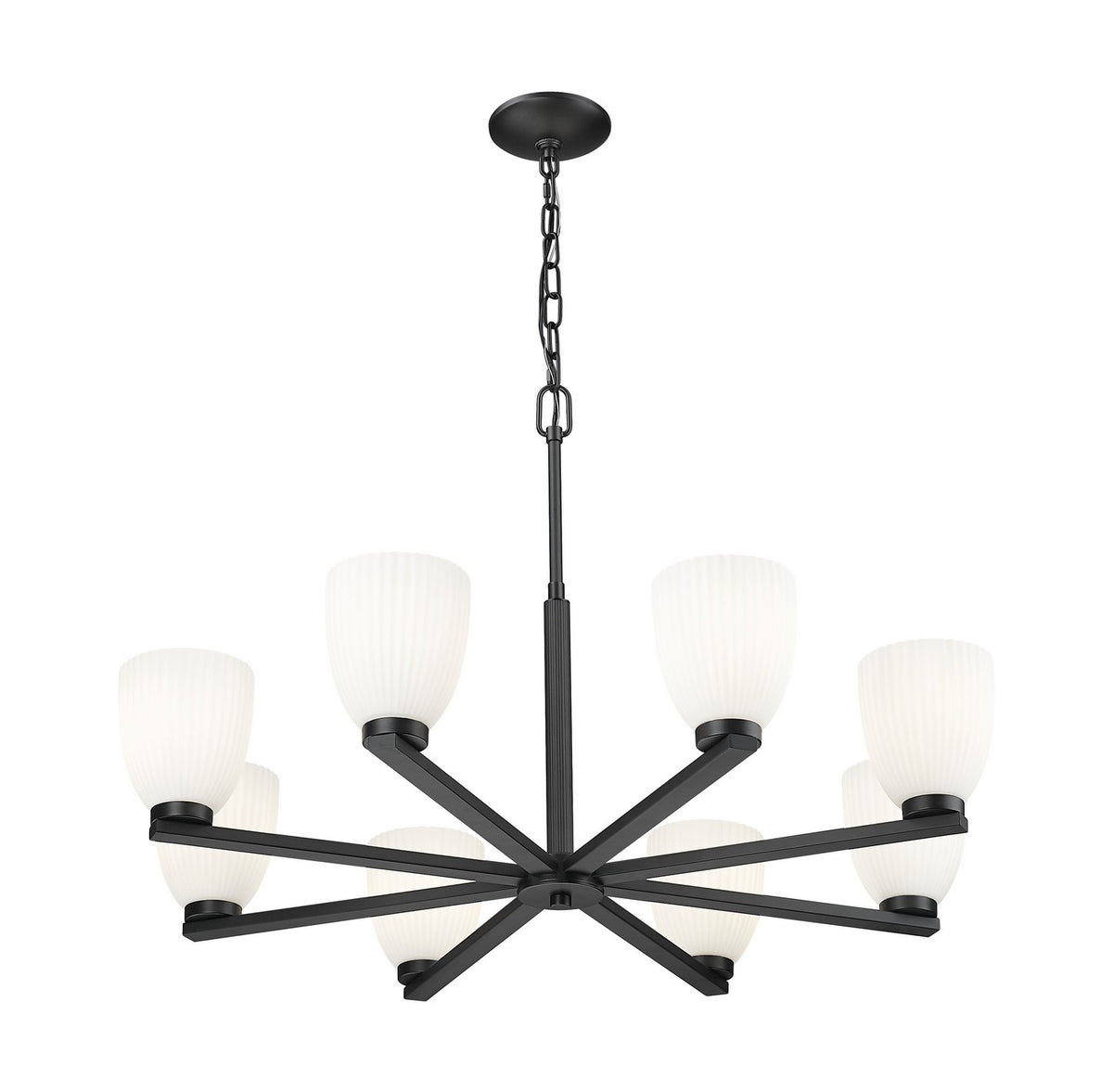 Lustre Naya Noir mat, 33 1/4" – vue 2