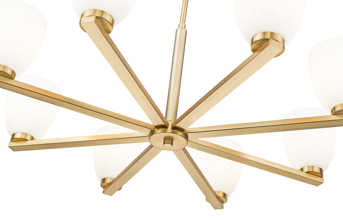 Lustre Naya Or moderne, 33 1/4" – vue 4