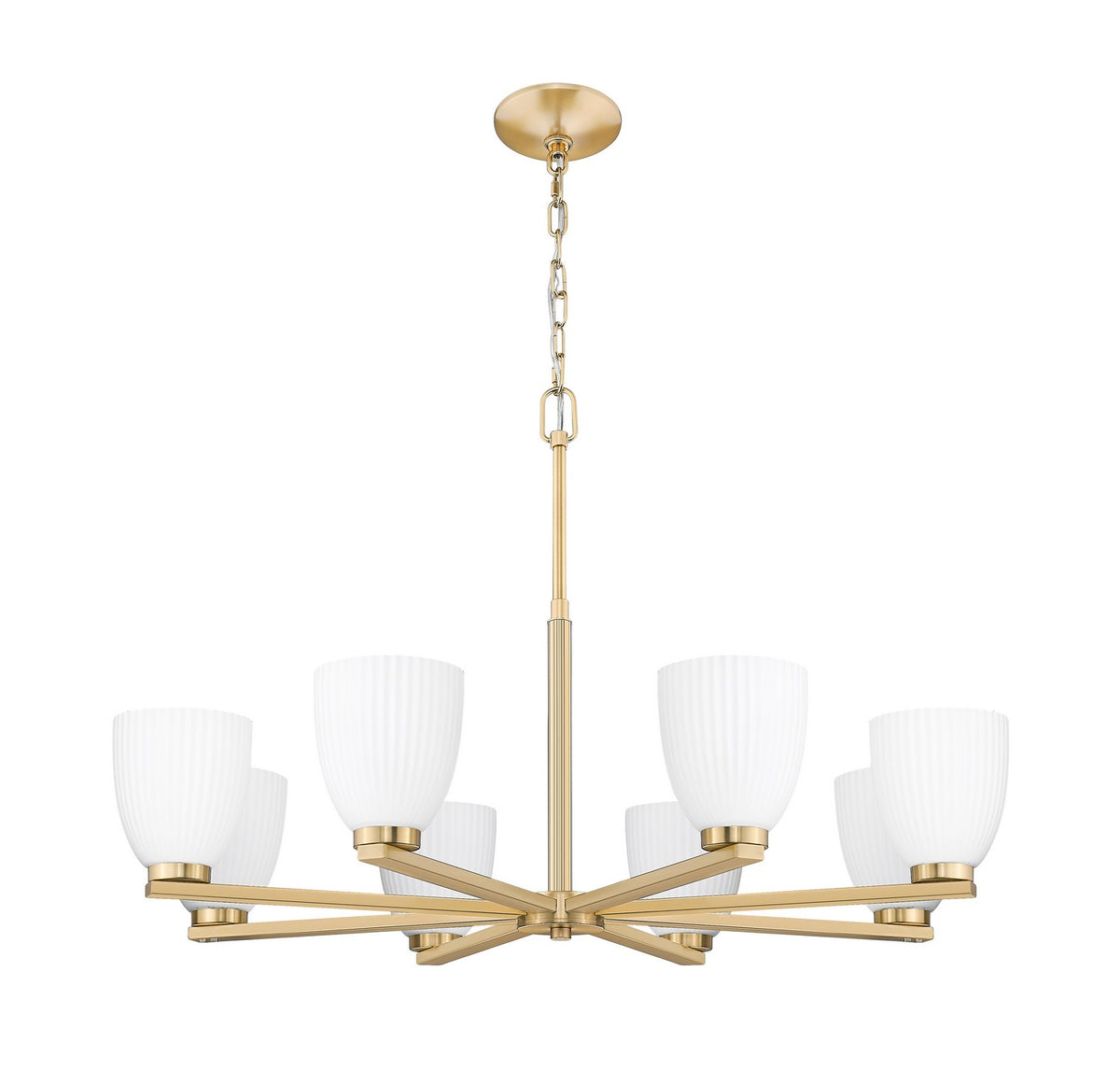 Lustre Naya Or moderne, 33 1/4" – vue 5