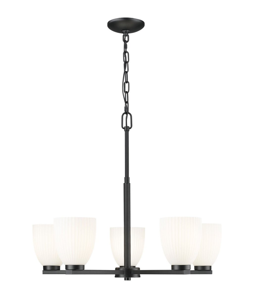 Lustre Naya - Noir mat 25 1/4" by Z-Lite | Luminaires & cie